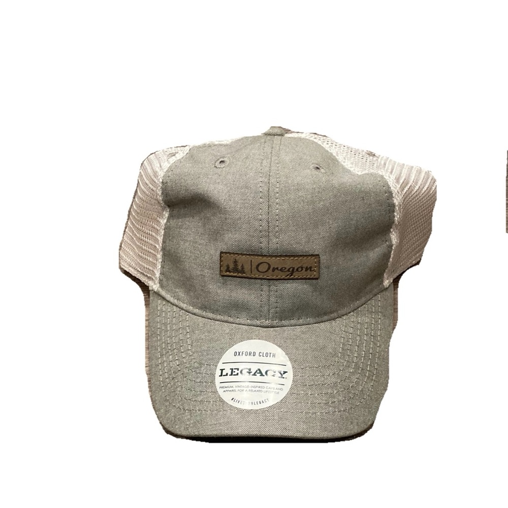 Oregon Women’s Oxford Leather Patch‎ Adjustable Hat